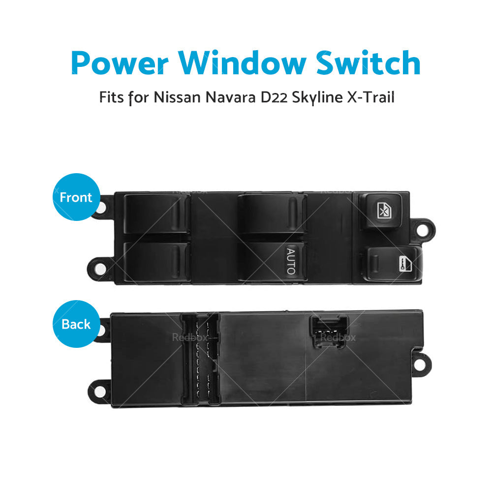 {{ Power Window Switch Suitable For Nissan Navara D22 Skyline X-Trail 25401-AL500 }} - Buy Car Parts Online at {{ Kaka Auto Parts }}.