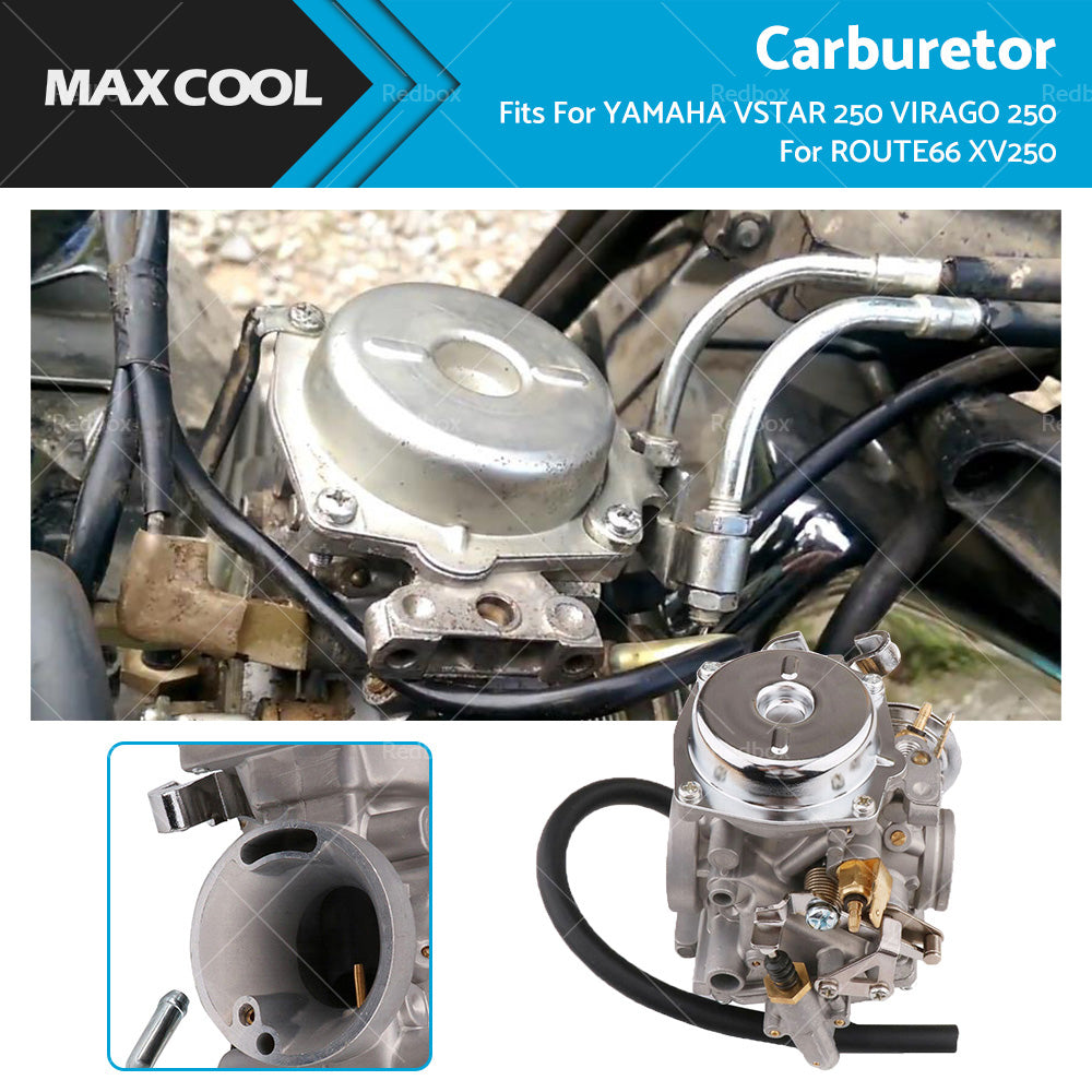 {{ Carburetor Carby Fits For YAMAHA VSTAR 250 VIRAGO 250 ROUTE66 XV250 1988 - 2014 }} - Buy Car Parts Online at {{ Kaka Auto Parts }}.