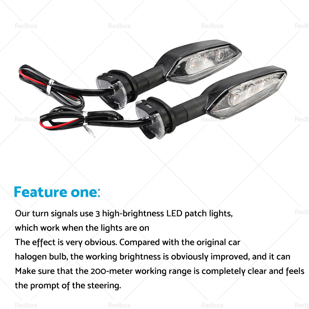 {{ LED Turn Signal Light Suitable For Yamaha MT-01 MT-03 MT-25 MT-10 MT-07 MT-09 }} - Buy Car Parts Online at {{ Kaka Auto Parts }}.