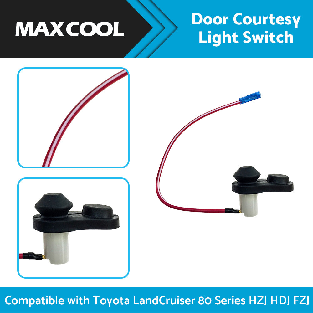 {{ Door Courtesy Light Switch Suitable For Toyota LandCruiser 80 Series HZJ HDJ FZJ }} - Buy Car Parts Online at {{ Kaka Auto Parts }}.