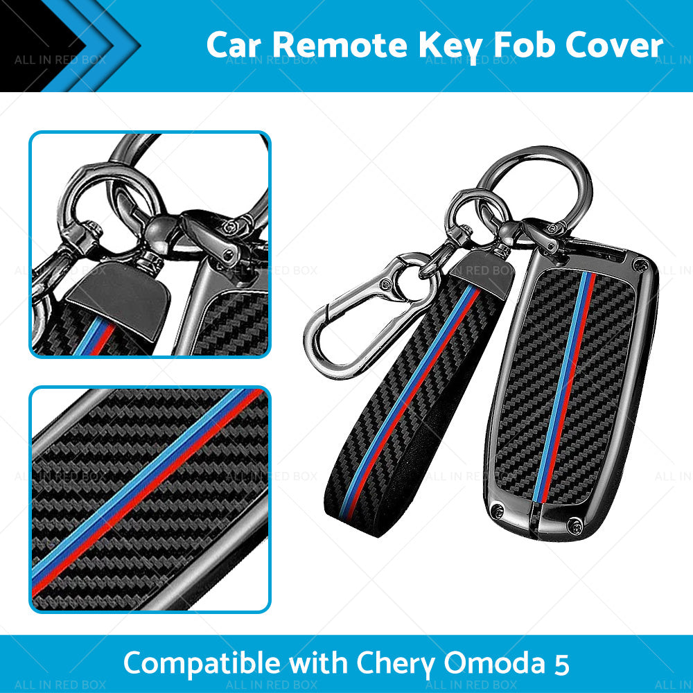 Car Remote Key Fob Cover Case Shell Suitable For Chery Omoda 5 Zinc Alloy
