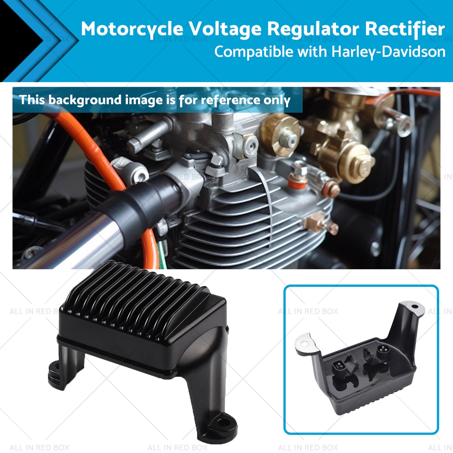 {{ 74505-06 Voltage Regulator Rectifier Suitable for Harley-Davidson 06-08 }} - Buy Car Parts Online at {{ Kaka Auto Parts }}.