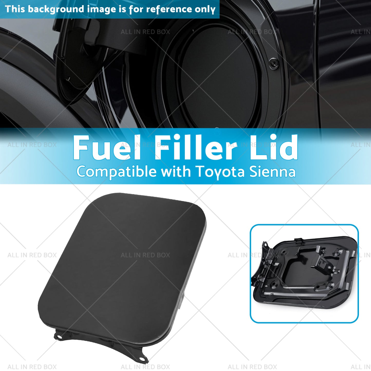 {{ Fuel Filler Lid Suitable for Toyota Sienna 2011-2019 77350-08020 }} - Buy Car Parts Online at {{ Kaka Auto Parts }}.