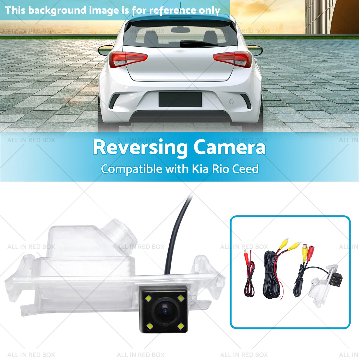 {{ Rear View Camera Suitable For Kia Rio 3 Platinum 11-17 Ceed 2 12-18 Hatchback }} - Buy Car Parts Online at {{ Kaka Auto Parts }}.