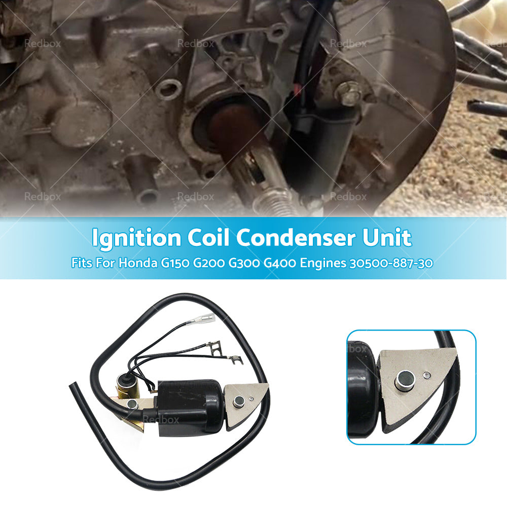 Ignition Coil Condenser Unit Fits For Honda G150 G200 G300 G400 30500-887-303