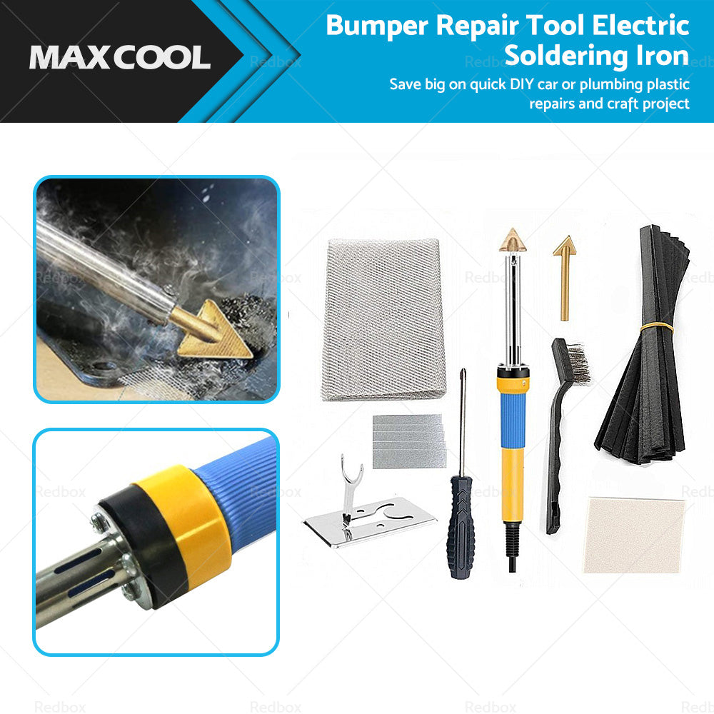 Plastic Welding Soldering Iron Kits Car Bumper Dashboard Kid Repair Welder Tool