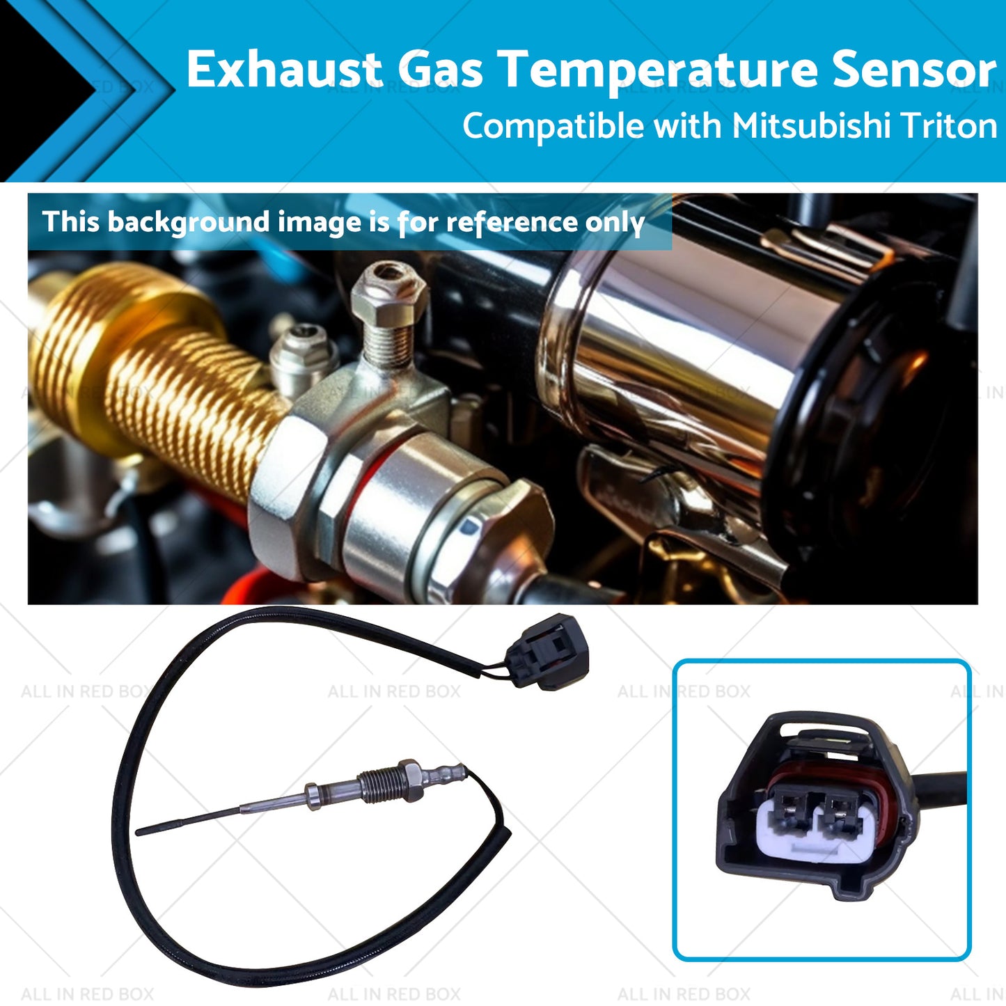 {{ DPF Exhaust Gas Temperature Sensor Suitable for Mitsubishi Triton MQ MR 14927S }} - Buy Car Parts Online at {{ Kaka Auto Parts }}.