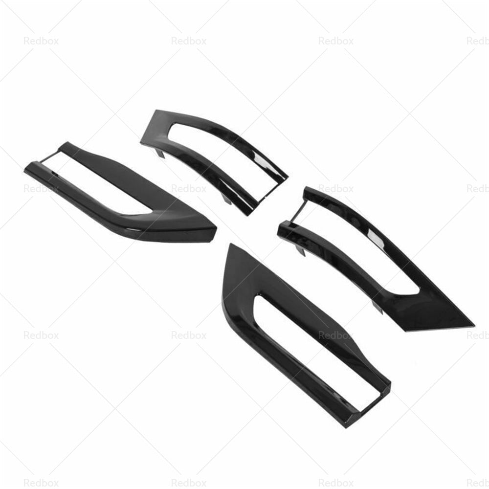 4PCS Gloss Tail Light Cover Trim Bezel Suitable For Jeep Grand Cherokee 14-20