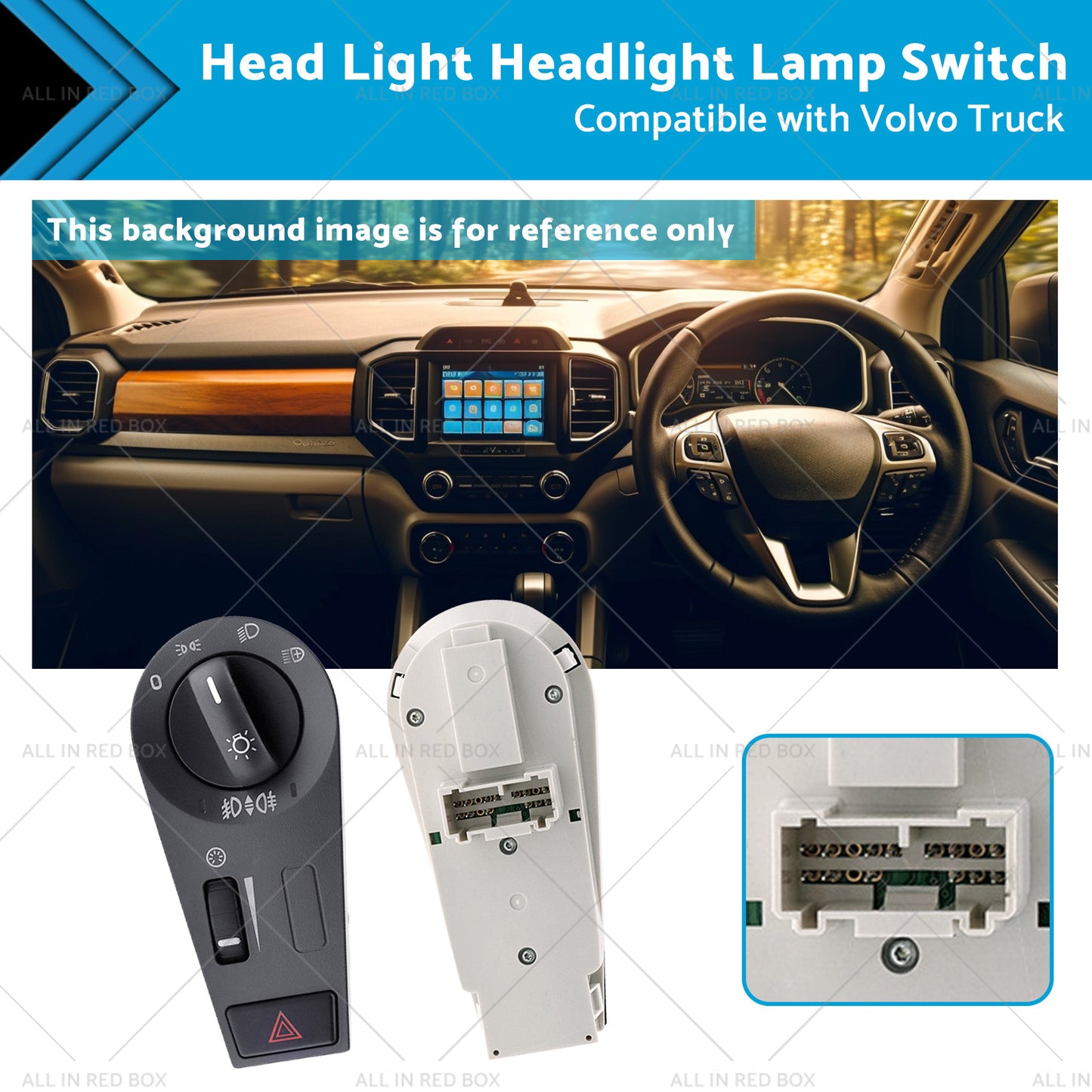 {{ Head Light Headlight Lamp Switch Suitable for Front Volvo Truck FH12 FM VNL }} - Buy Car Parts Online at {{ Kaka Auto Parts }}.