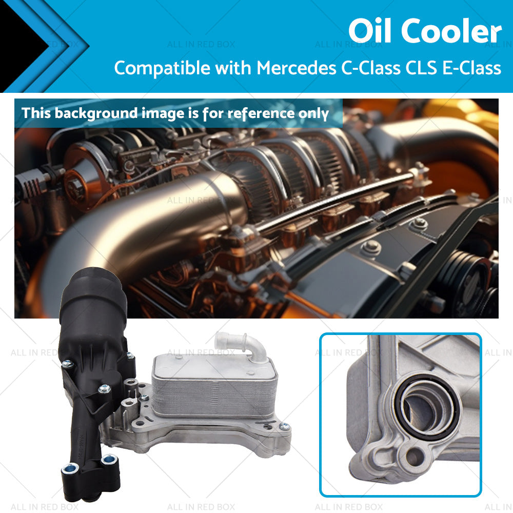{{ 6511800610 Oil Cooler Suitable For Mercedes-Benz M-Class ML 250 C-Class }} - Buy Car Parts Online at {{ Kaka Auto Parts }}.