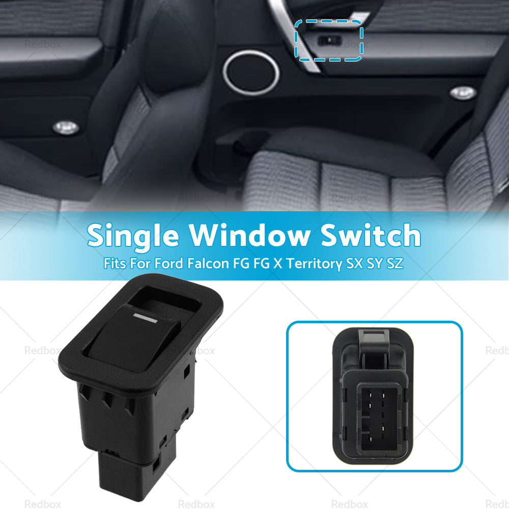 {{ 1x Single Window Switch for Ford Territory SX SY SZ Falcon FG XR6 XR8 With Light }} - Buy Car Parts Online at {{ Kaka Auto Parts }}.
