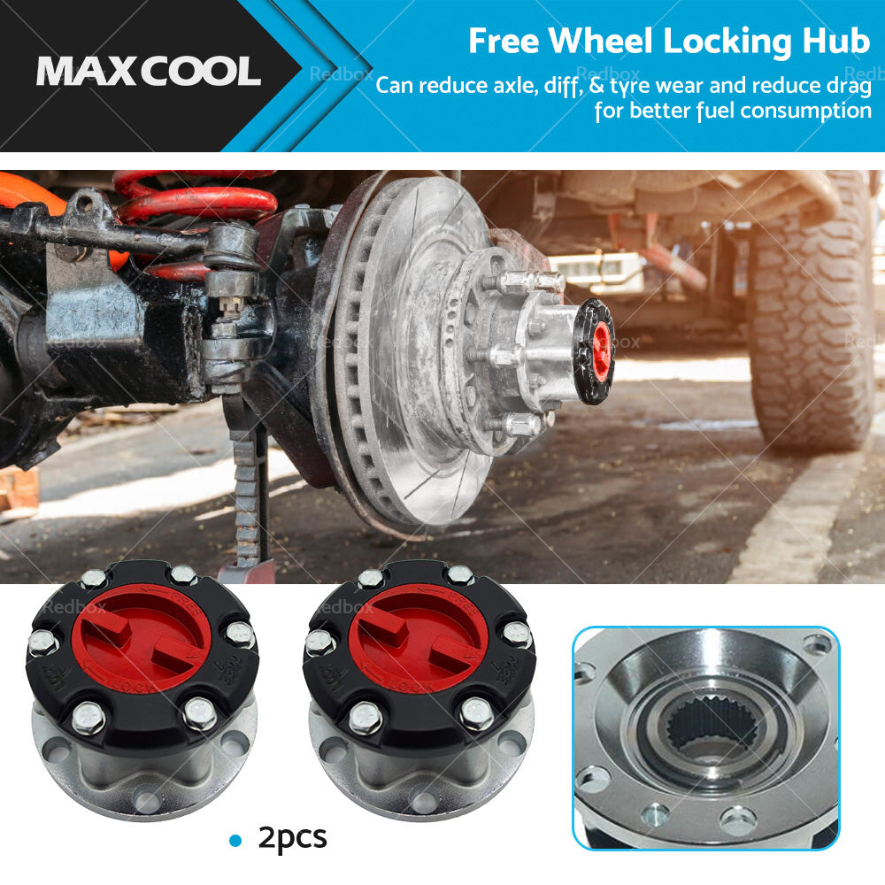 Free Wheel Locking Hub Set Suitable For Hilux RZN169 RZN174 VZN167 VZN172 97-05