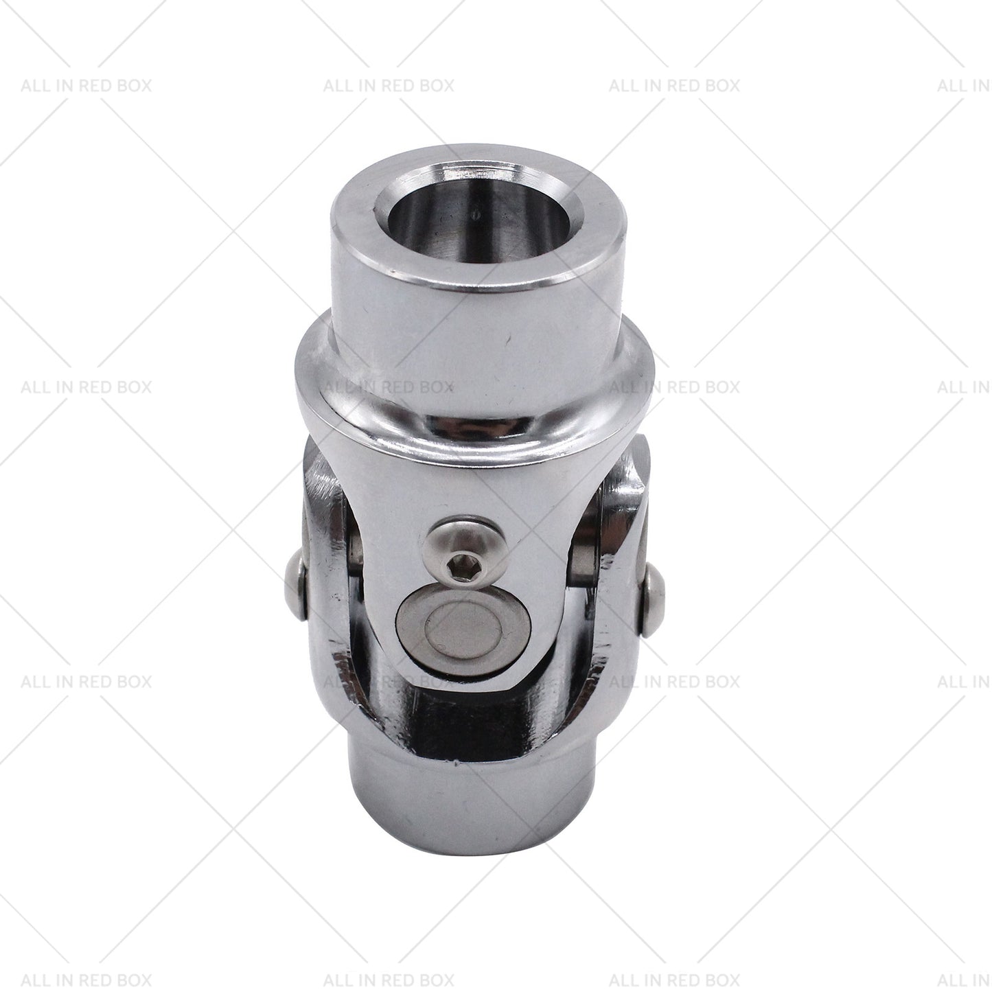 {{ 3 or 4 inch Round x 3 or 4 inch Round Stainless Steel Universal Single Steering Shaft U Joint }} - Buy Car Parts Online at {{ Kaka Auto Parts }}.