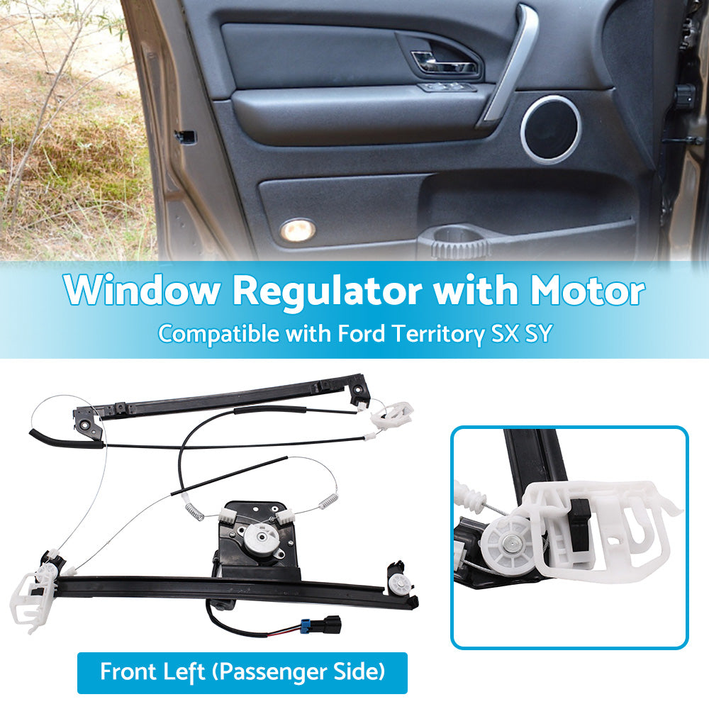 {{ Suitable for Ford Territory SX SY SZ 04-17 Front Left Window Regulator w Motor }} - Buy Car Parts Online at {{ Kaka Auto Parts }}.