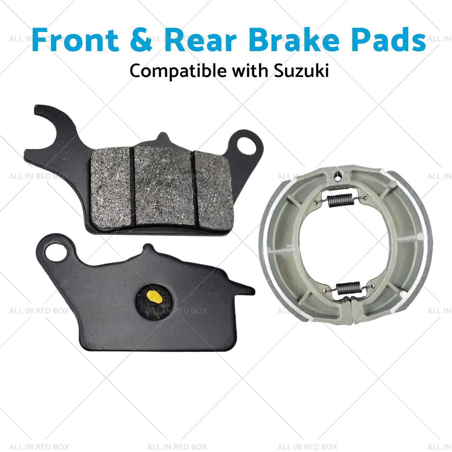 {{ Front and Rear Brake Pads Suitable for 2017-2021 Suzuki UK 110 Address }} - Buy Car Parts Online at {{ Kaka Auto Parts }}.