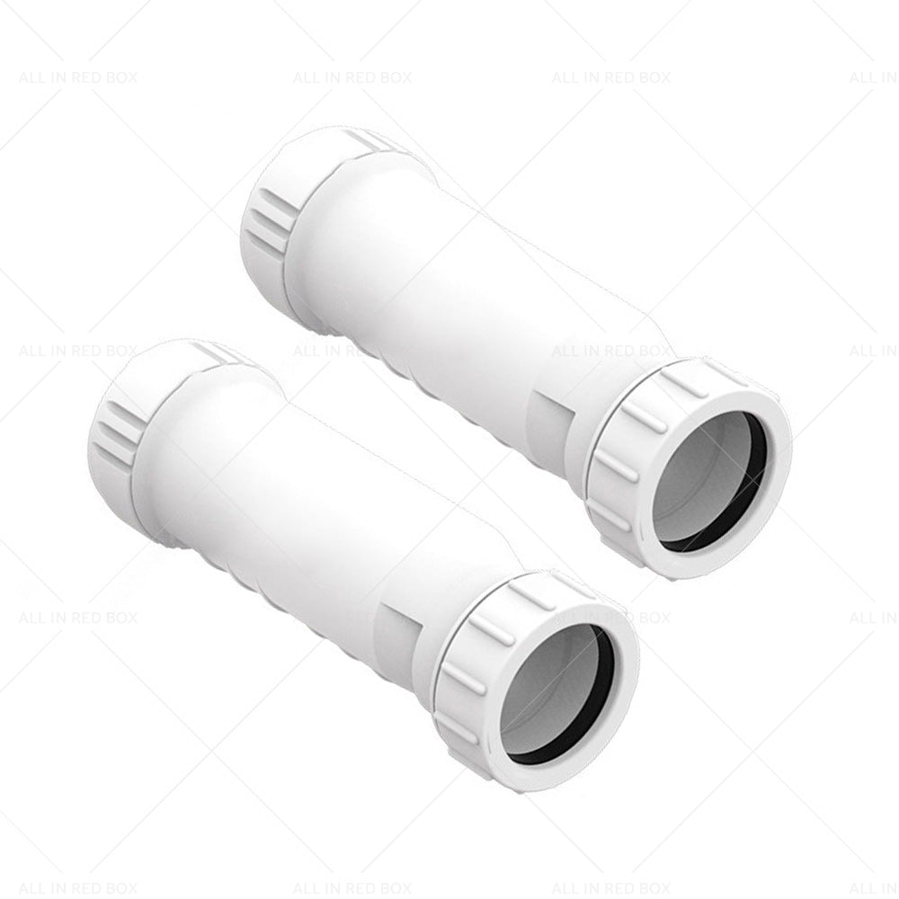 2Pcs Set Waterless Self Sealing Waste Valve Inline Trap Bath Basin Caravan RV