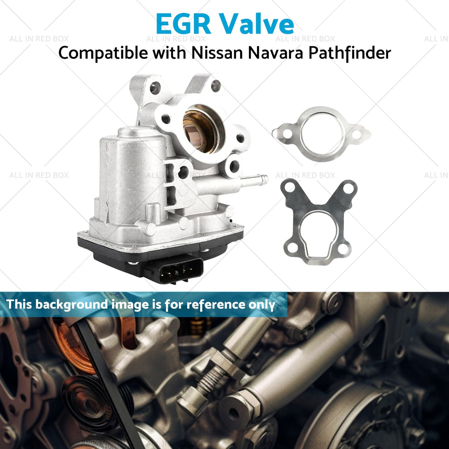 {{ EGR Valve Suitable For Nissan Navara D22 D40 R51 Pathfinder MNT YD25 14710-EC00D }} - Buy Car Parts Online at {{ Kaka Auto Parts }}.