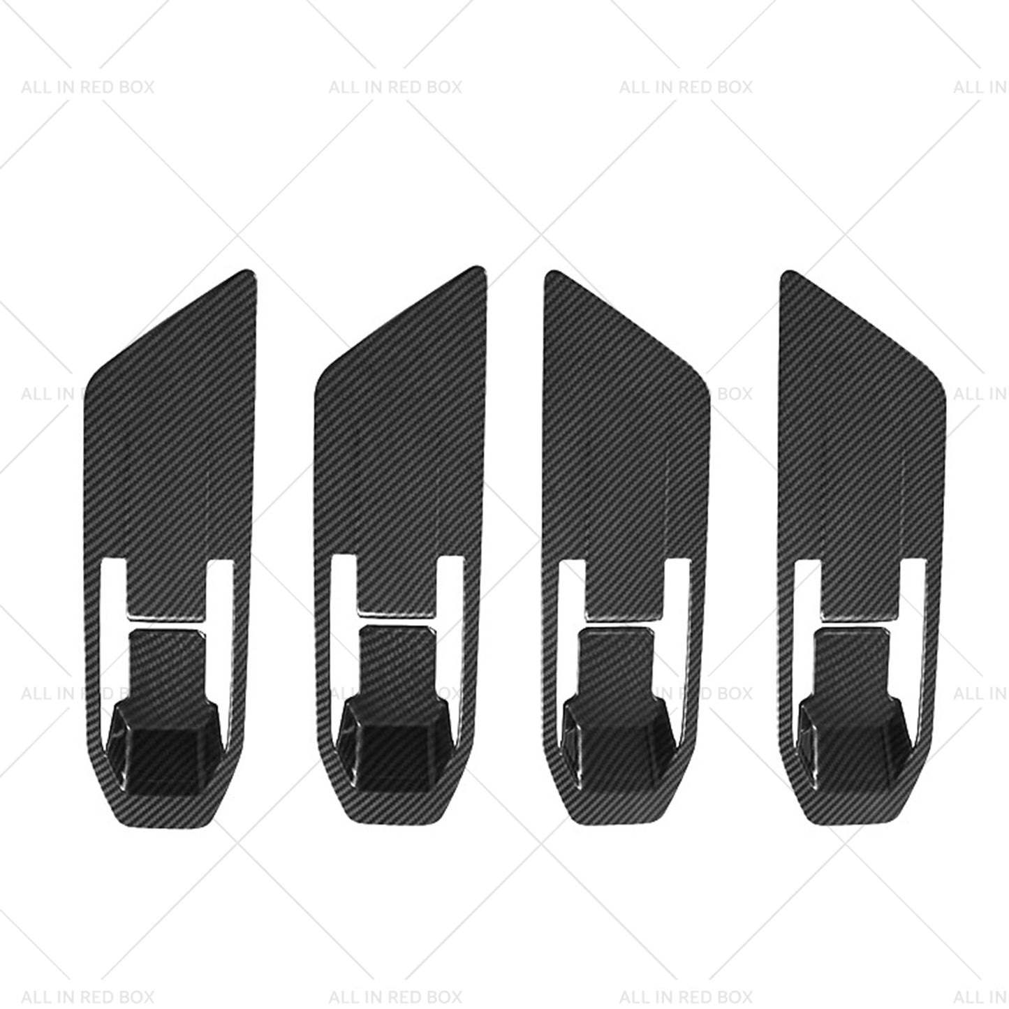 {{ Carbon Fiber Inner Door Handle Cover Suitable For Mitsubishi Triton L200 23-25 }} - Buy Car Parts Online at {{ Kaka Auto Parts }}.
