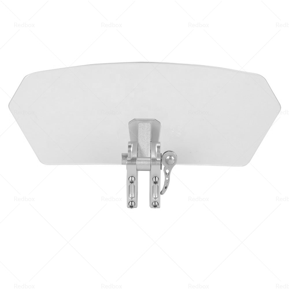 Motorcycle Windshield Extension Clip On Windscreen Screen Wind Deflector Spoiler