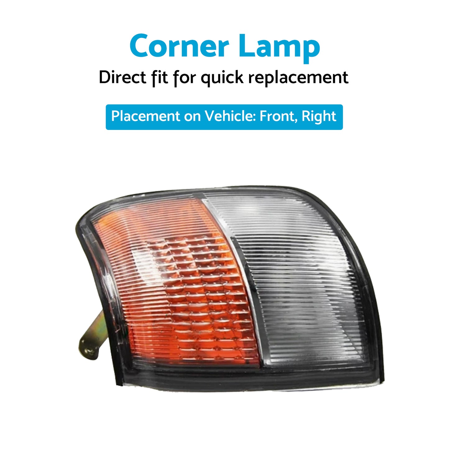{{ RH Driver Side Corner Signal Light Suitable For Mitsubishi Pajero Montero 93-96 }} - Buy Car Parts Online at {{ Kaka Auto Parts }}.