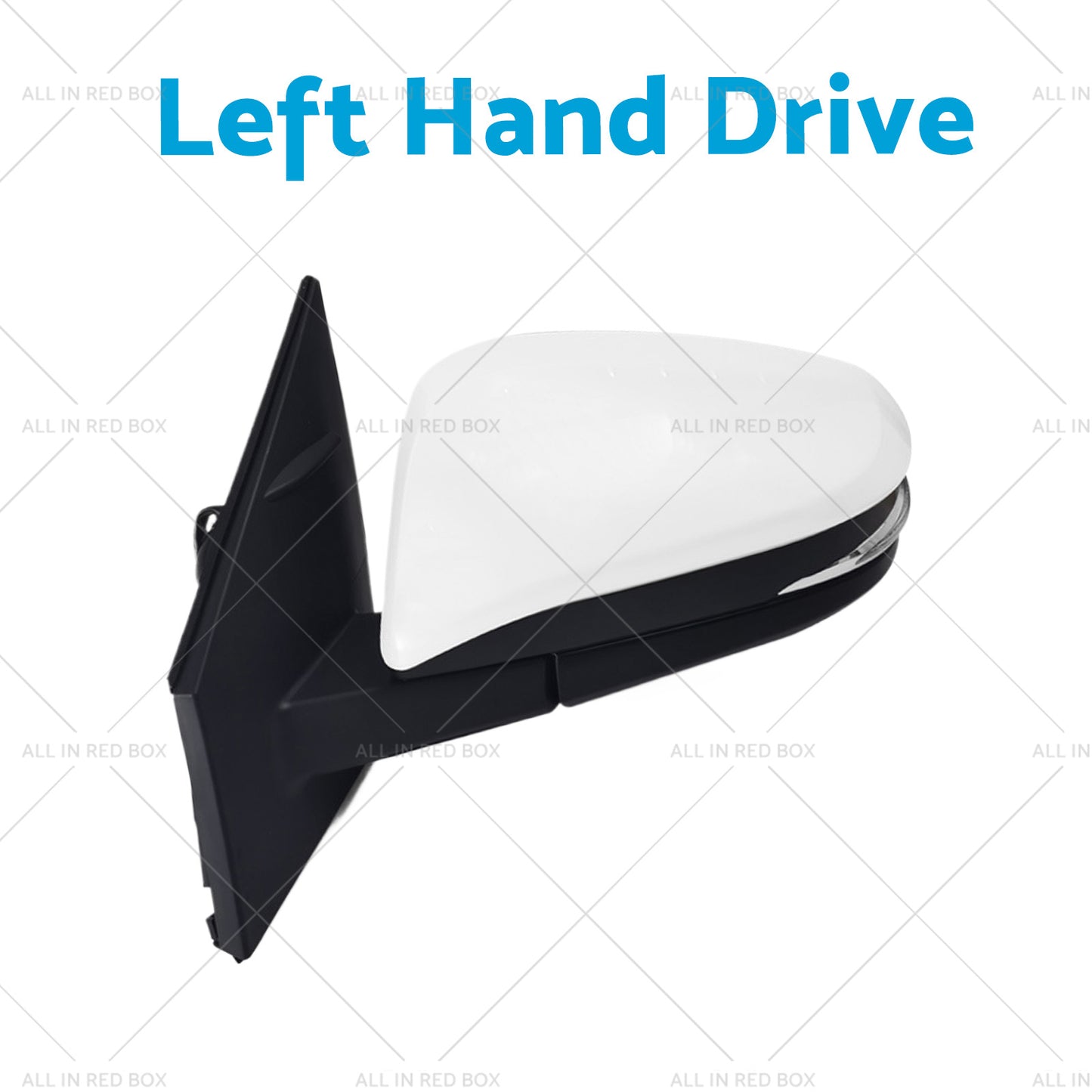 {{ Left Side White Door Mirror Suitable for Toyota RAV4 2013 - 2018 5-wire }} - Buy Car Parts Online at {{ Kaka Auto Parts }}.