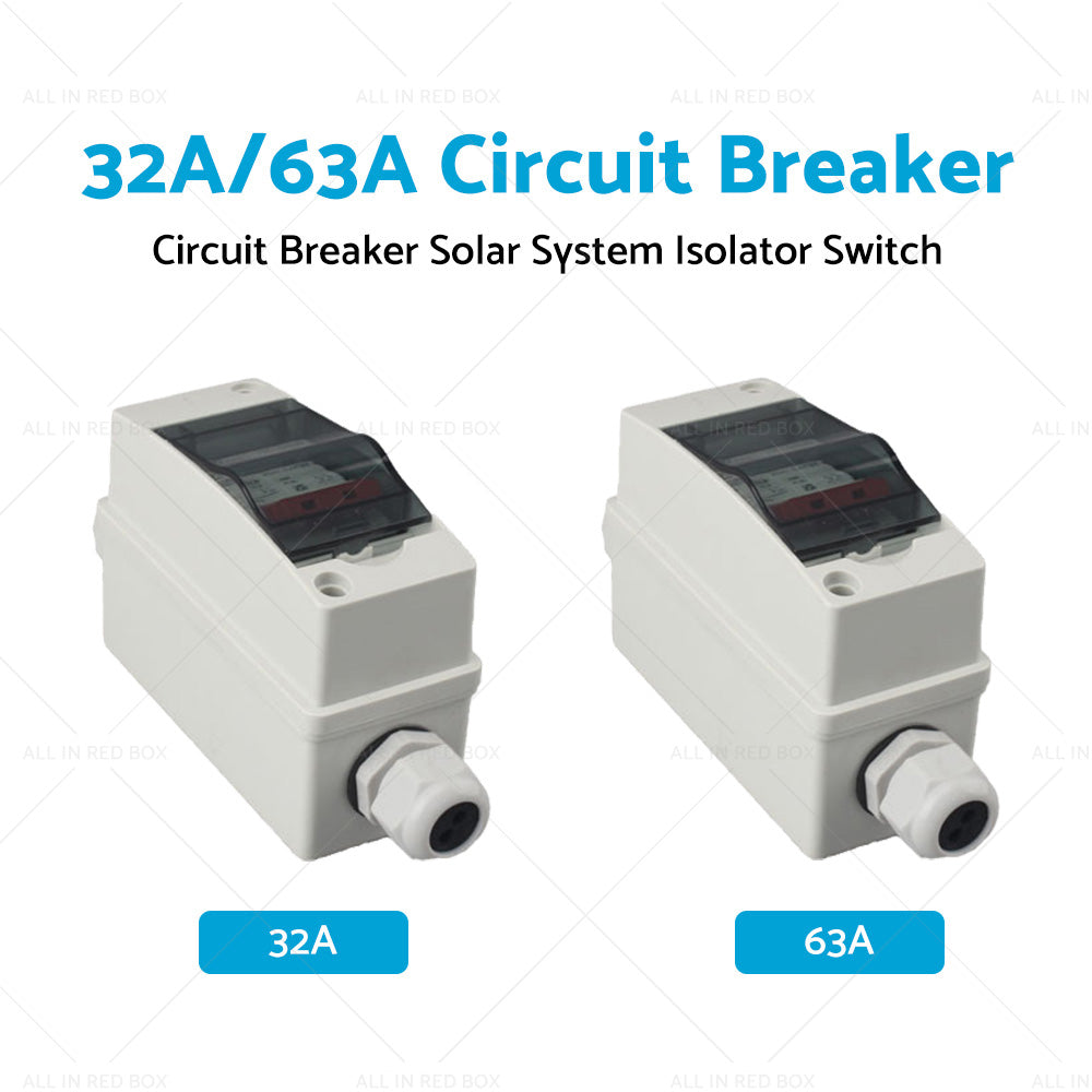 {{ PV Disconnect Box DC500V 32A/63A 2P Circuit Breaker Solar System Isolator Switch }} - Buy Car Parts Online at {{ Kaka Auto Parts }}.