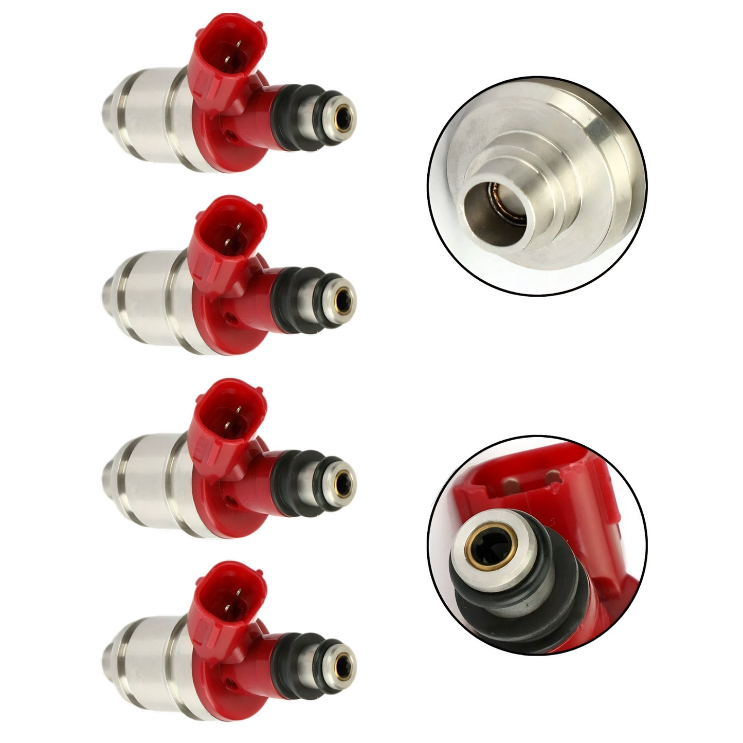{{ 4 Fuel Injectors Suitable for Holden Rodeo TF 4ZE1 2.6L 4Cyl 1994-1998 AU }} - Buy Car Parts Online at {{ Kaka Auto Parts }}.