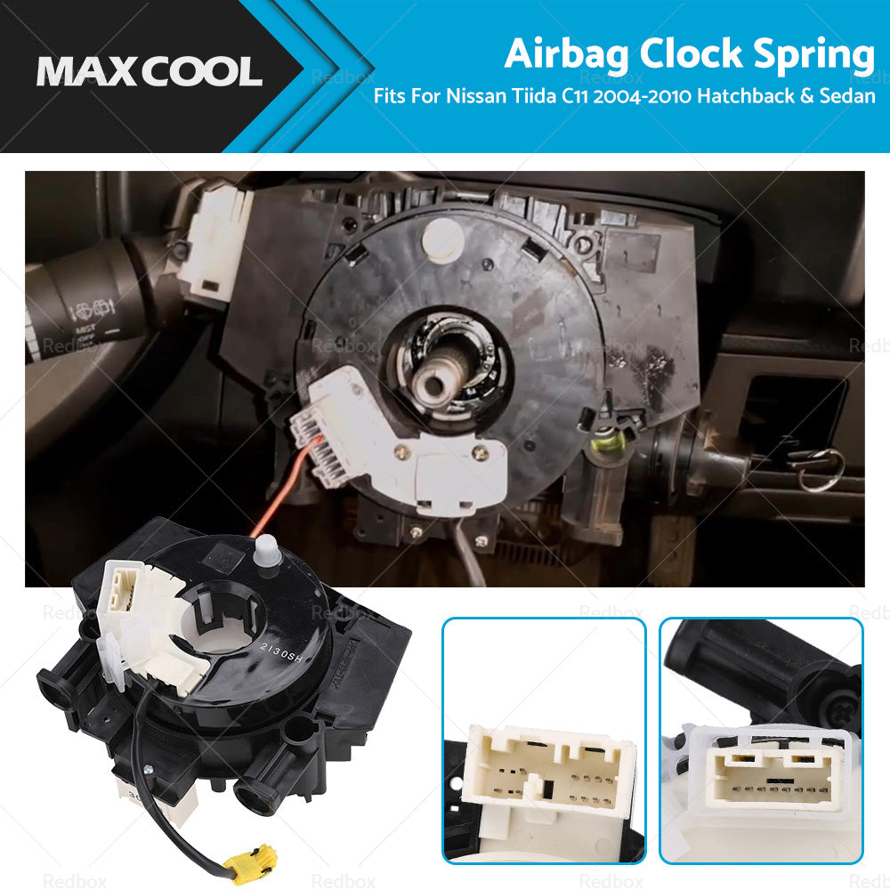 {{ Spiral Airbag Clock Spring Fits For Nissan Tiida C11 2004-2010 Hatchback and Sedan }} - Buy Car Parts Online at {{ Kaka Auto Parts }}.