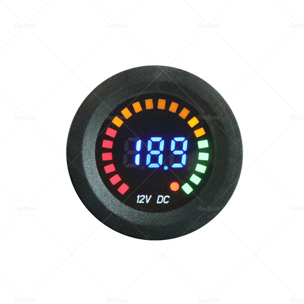 {{ Battery Volt Meter Monitor LED Digital DC 12V Car Boat Voltage Marine Gauge }} - Buy Car Parts Online at {{ Kaka Auto Parts }}.