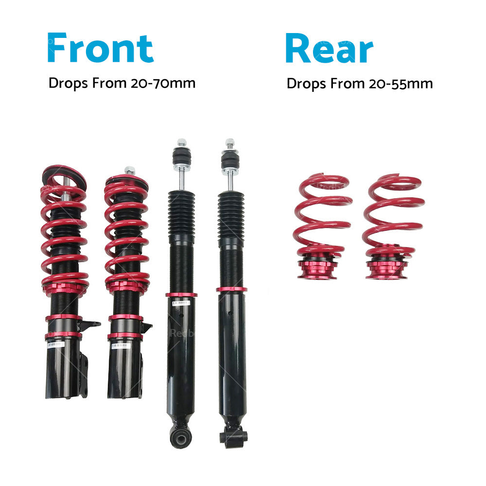 Coilovers Strut Shock Suspension Fit Holden Commodore VY VT VX Height Adjustable