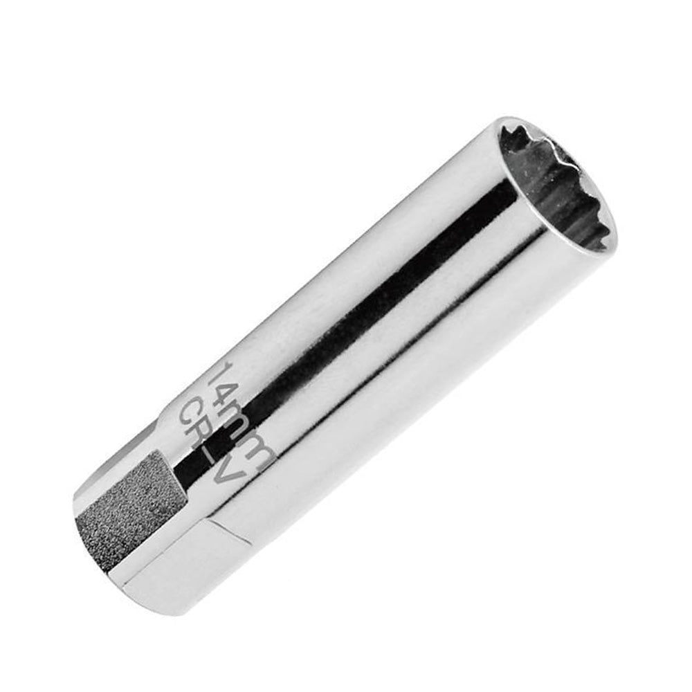 {{ 12 Point 14mm/16mm Spark Plug Socket Deep Thin Wall Removal 3/8 Drive Auto Car }} - Buy Car Parts Online at {{ Kaka Auto Parts }}.
