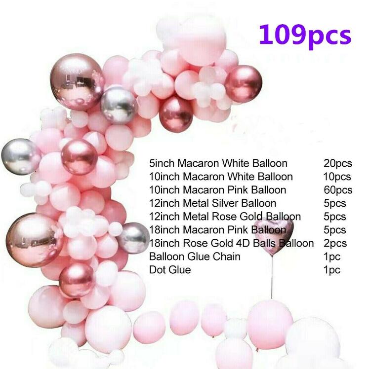 Balloon Garland Arch Kit Set Birthday Wedding Baby Shower Balloons Party Decor