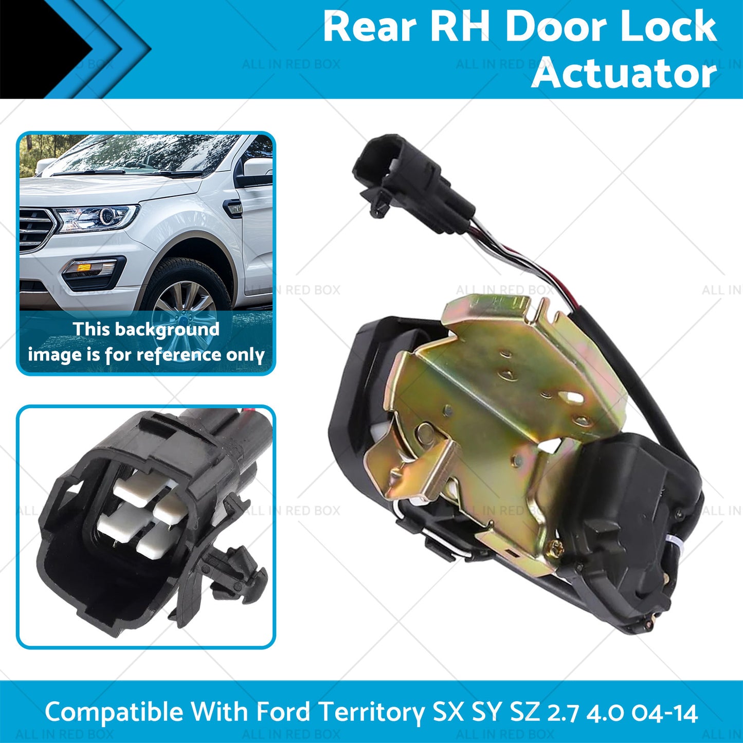 Door Lock Actuator Rear Right Suitable For Ford Territory SX SY SZ 2.7 4.0 04-14
