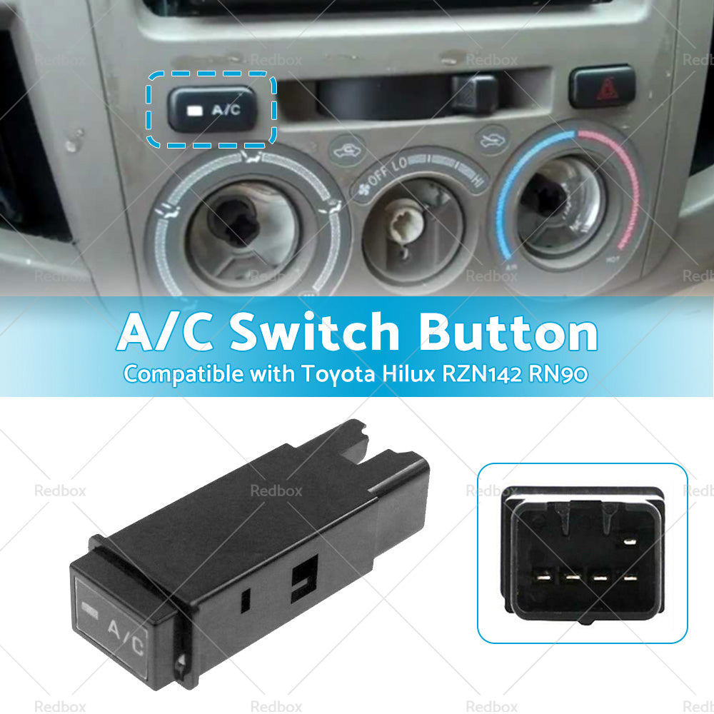 {{ A or C Cooler Switch Button Suitable for Hilux RZN142 RN90 RN85 RN135 RN130 RN110 }} - Buy Car Parts Online at {{ Kaka Auto Parts }}.