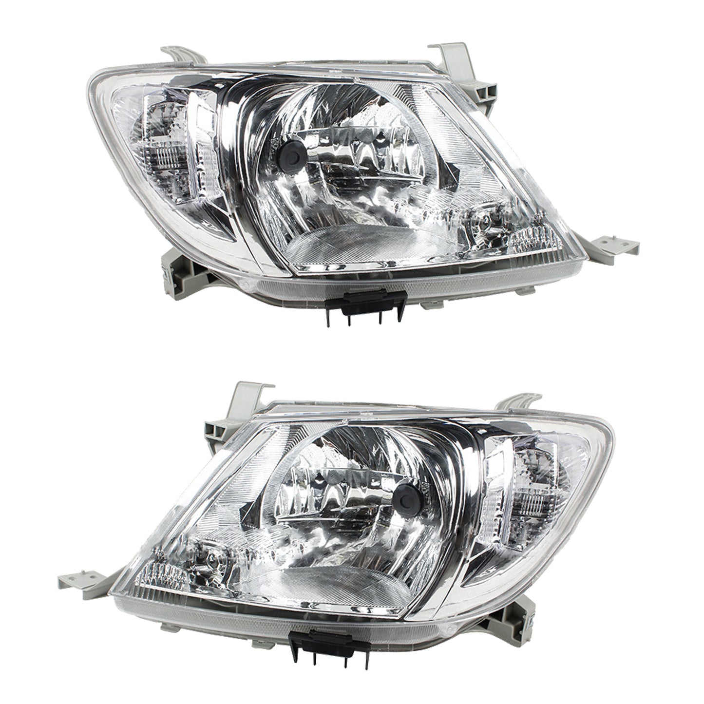 {{ Pair LHRH Head Light Lamps Suitable for Toyota Hilux Ute 2008-2012 2WD 4WD }} - Buy Car Parts Online at {{ Kaka Auto Parts }}.