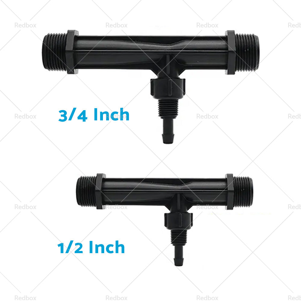 1/2 3/4 Irrigation Venturi Fertilizer Kit Injector Water Tube Switch Filter