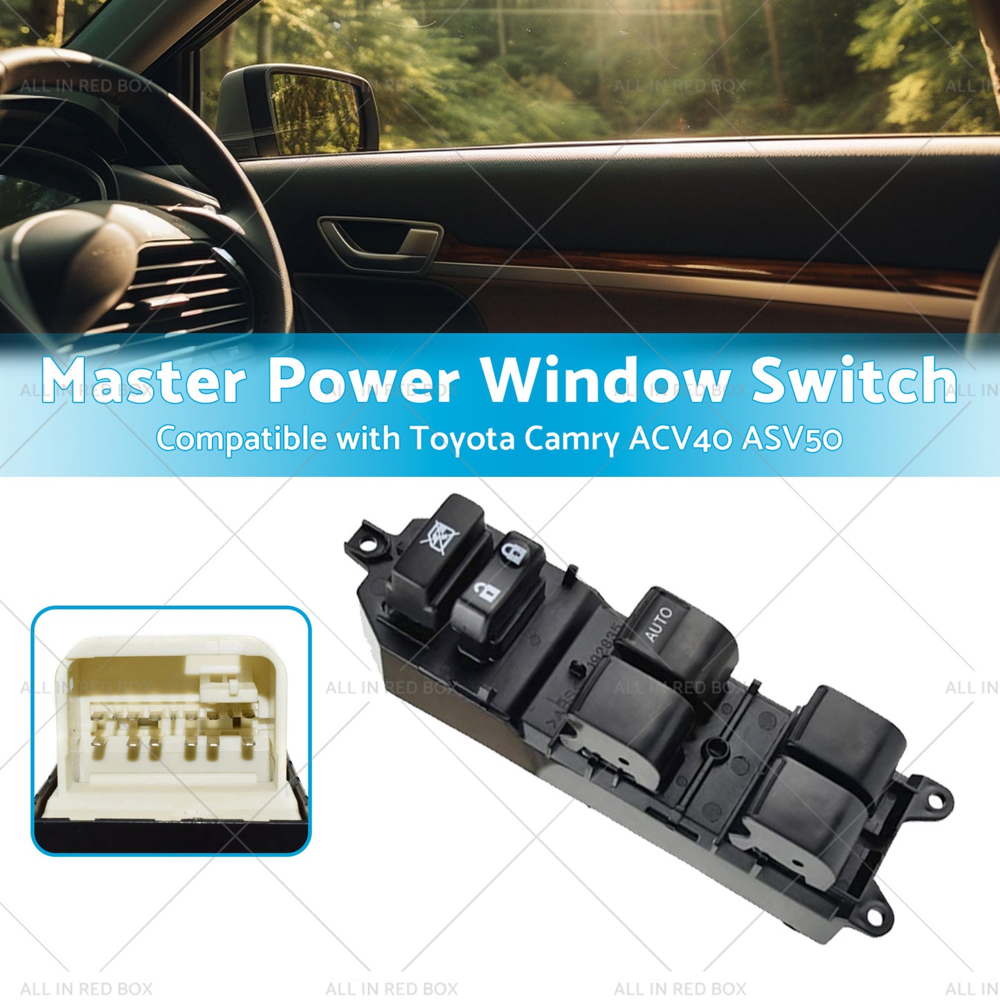 {{ 8482006090 Master Power Window Switch Suitablefor Toyota Camry ACV40 ASV50 Yaris }} - Buy Car Parts Online at {{ Kaka Auto Parts }}.