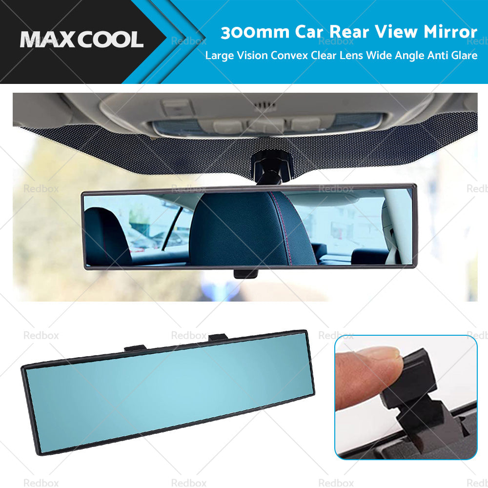 {{ 300mm Car Rear View Mirror Large Vision Convex Clear Lens Wide Angle Anti Glare }} - Buy Car Parts Online at {{ Kaka Auto Parts }}.