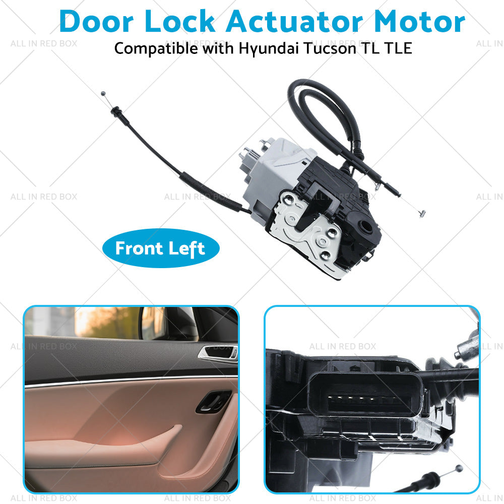 {{ Front Left Door Lock Actuator Motor Suitable for Hyundai Tucson TL TLE 15-21 }} - Buy Car Parts Online at {{ Kaka Auto Parts }}.