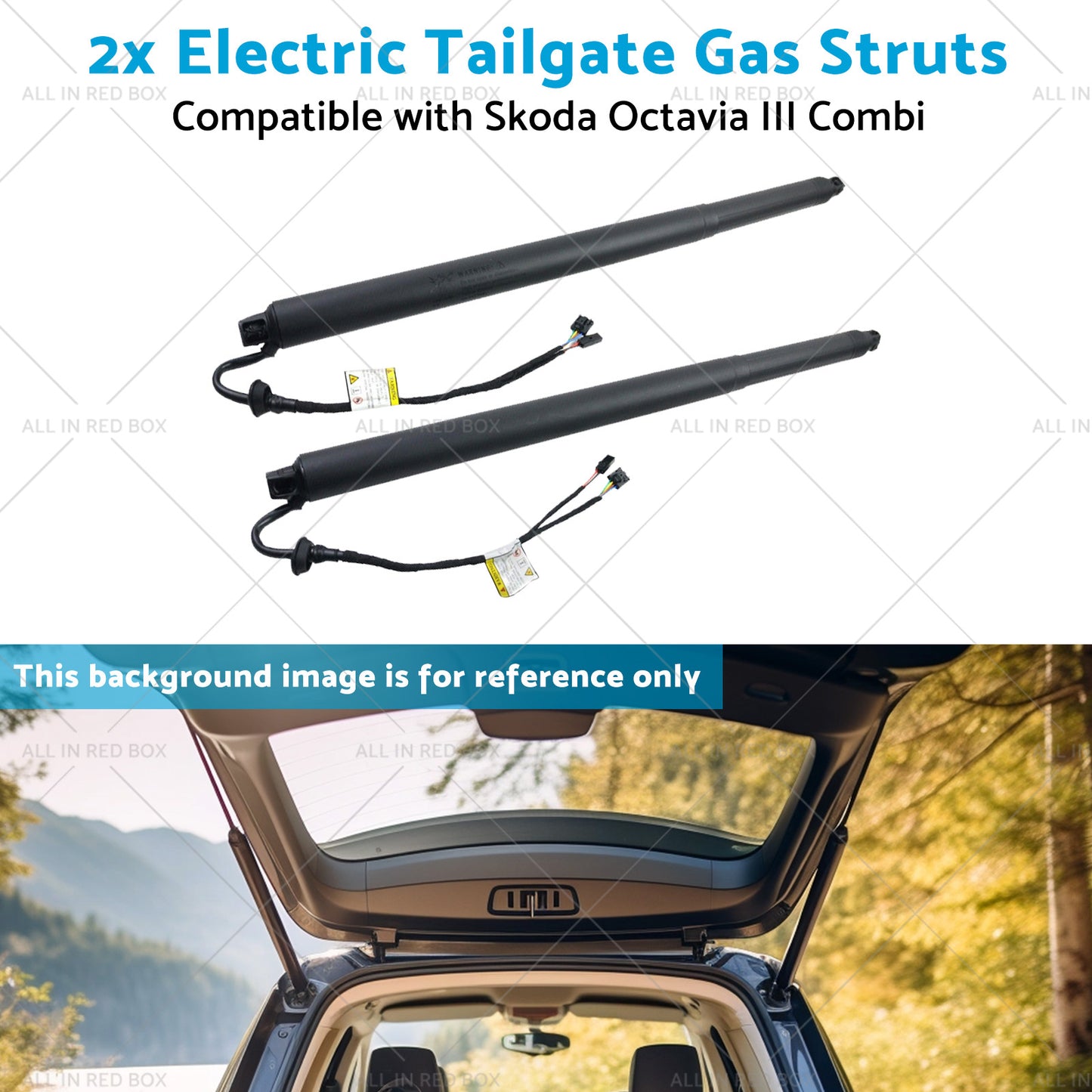 {{ 5E9827851F 2x Electric Tailgate Gas Struts Suitable for Skoda Octavia III Combi }} - Buy Car Parts Online at {{ Kaka Auto Parts }}.