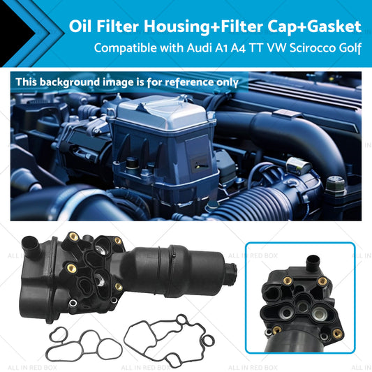 {{ Oil Filter Housing with Gasket Suitable For VW Audi Seat 2. 0 TFSI 06F115397H }} - Buy Car Parts Online at {{ Kaka Auto Parts }}.