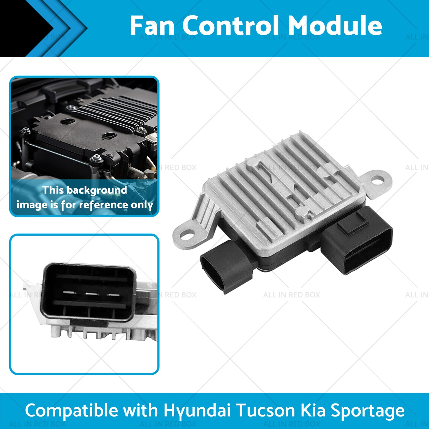 {{ Cooling Fan Control Module Suitable for Hyundai Tucson Kia Sportage 25385-D3500 }} - Buy Car Parts Online at {{ Kaka Auto Parts }}.
