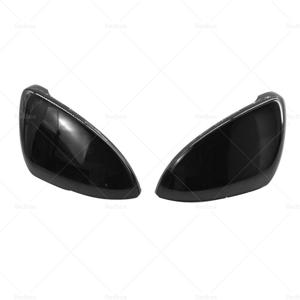 Glossy Black Mirror Cover Cap Suitable For Volkswagen VW Golf 7 MK7 R Gti 14-19