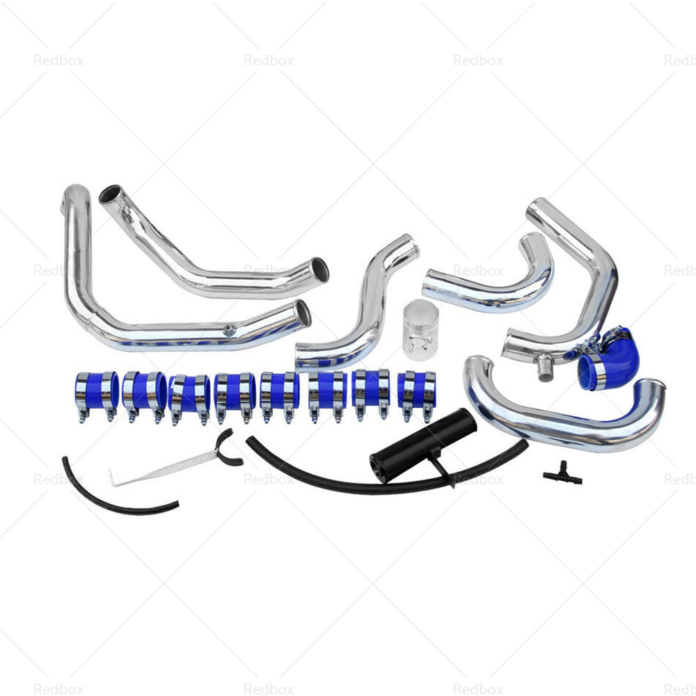 INTERCOOLER FMIC PIPE HOSE KIT FOR SUBARU IMPREZA WRX STi TURBO GDA GDB 01-05