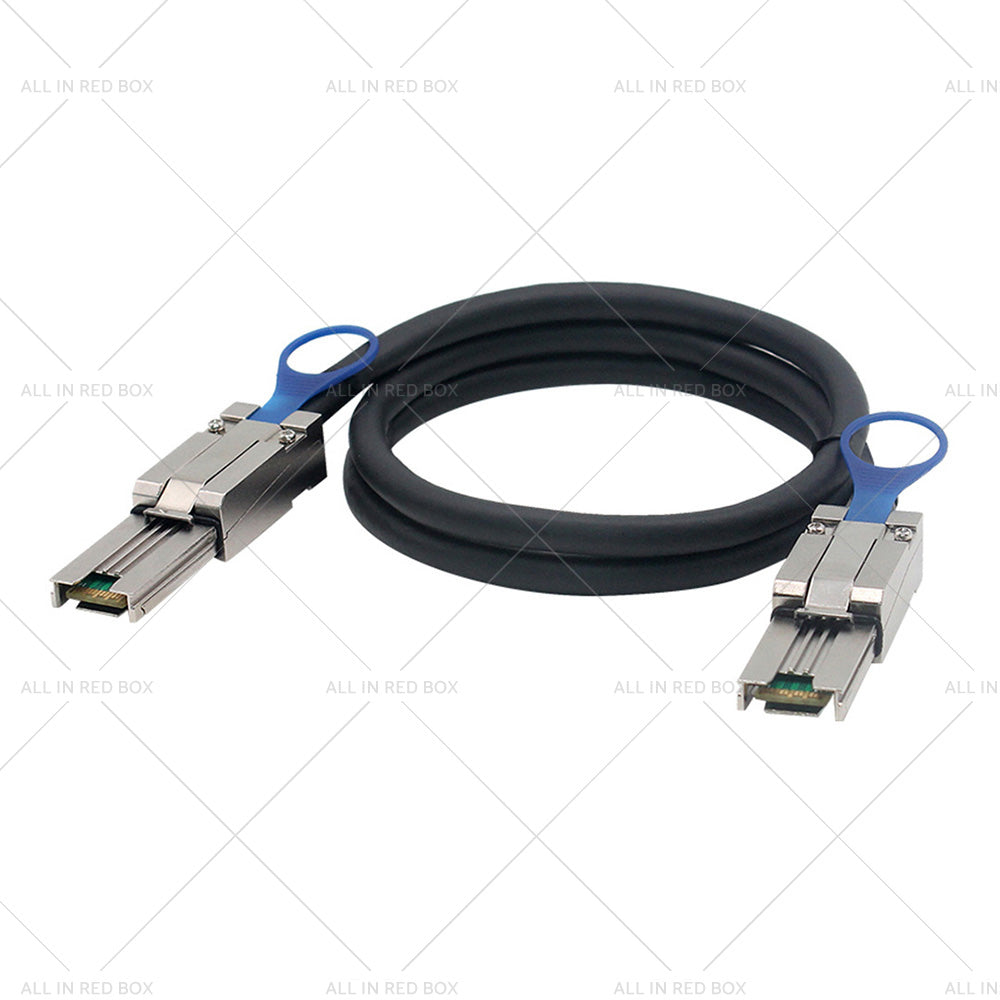 {{ Mini SAS SFF-8088 26Pin to SFF-8088 26Pin External Cable Disk Array Line 1M }} - Buy Car Parts Online at {{ Kaka Auto Parts }}.