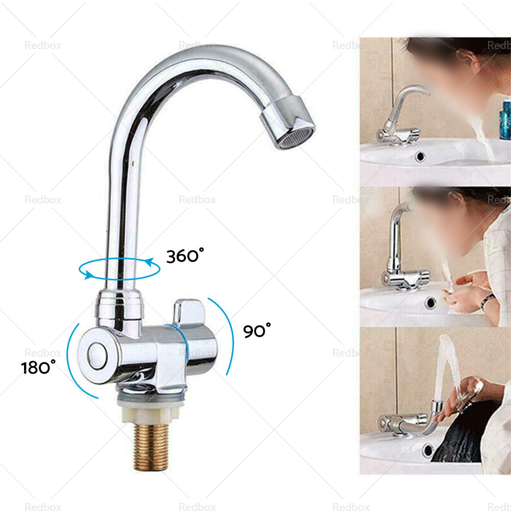 {{ For RV Motorhome Faucet Single Cold Water Tap 360 Degree Rotation 1 or 2in Mounting }} - Buy Car Parts Online at {{ Kaka Auto Parts }}.