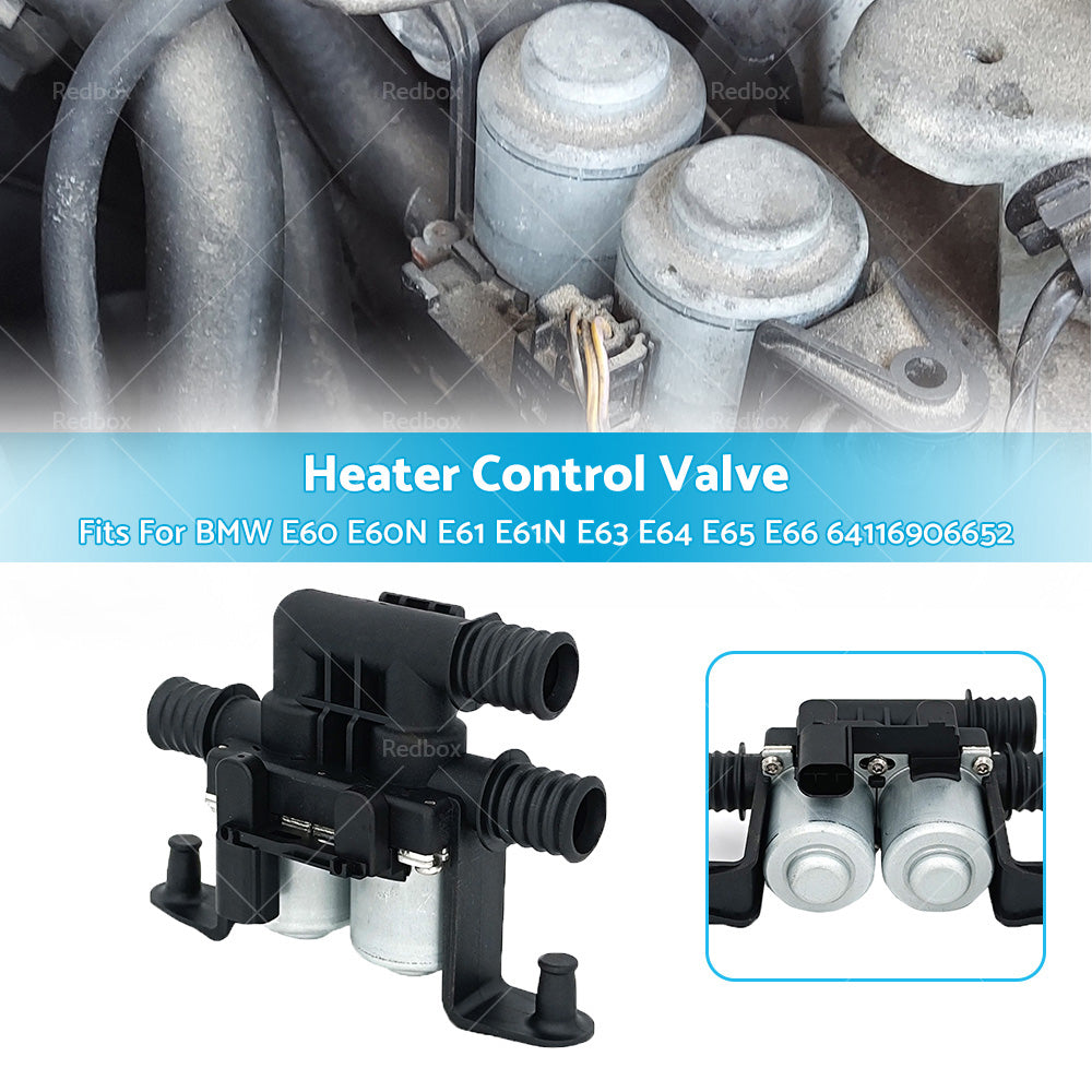 {{ Heater Control Valve Fits For BMW E60 E60N E61 E61N E63 E64 E65 E66 64116906652 }} - Buy Car Parts Online at {{ Kaka Auto Parts }}.
