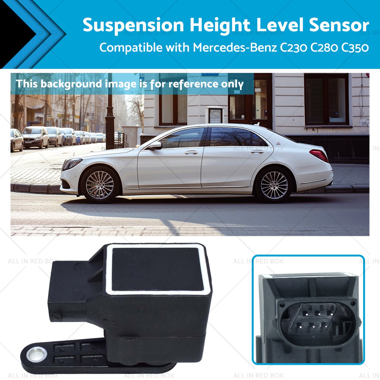 {{ Suspension Height Level Sensor Suitable for Mercedes-Benz 00-12 C230 C280 C350 }} - Buy Car Parts Online at {{ Kaka Auto Parts }}.