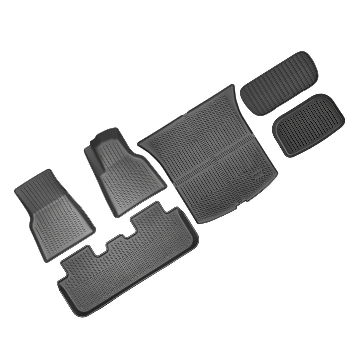 Floor Boot Frunk Mat Set 3D All-Weather Suitable For Model Y 2025-On Juniper RHD