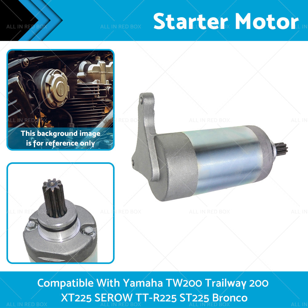 {{ Motor Starter Suitable For Yamaha TW200 Trailway 200 XT225 SEROW TT-R225 ST225 }} - Buy Car Parts Online at {{ Kaka Auto Parts }}.
